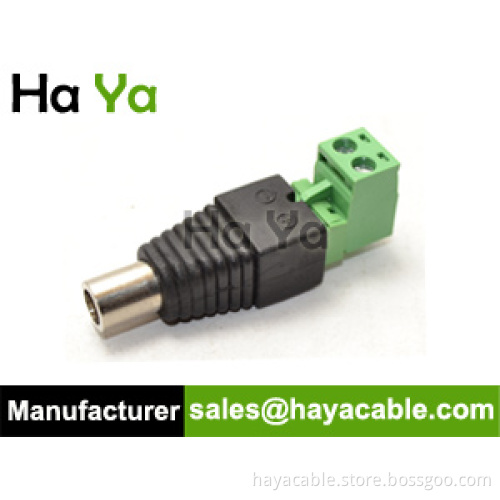 DC Connectors for Single Color LED Strips
